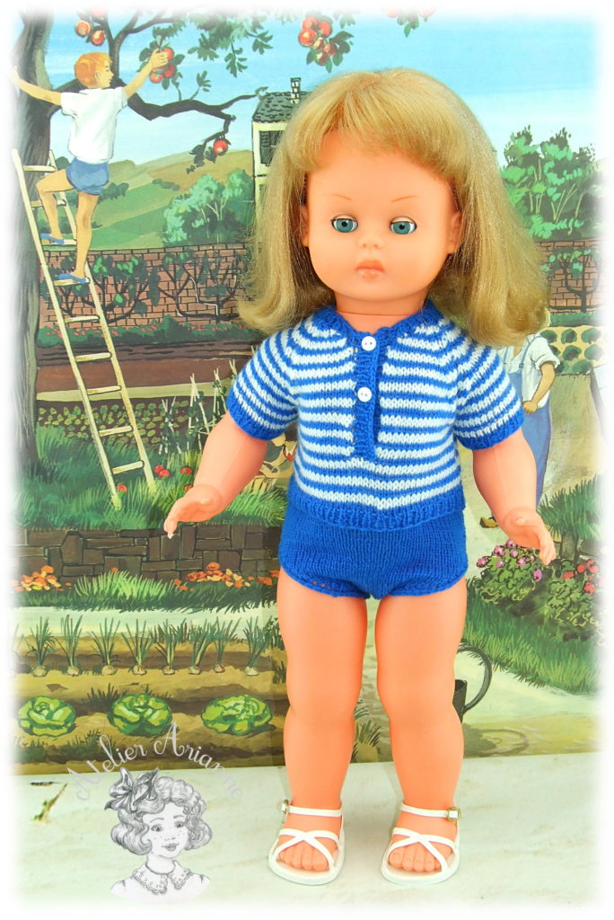 Andrea - tenue pour poupée GéGé 56 cm