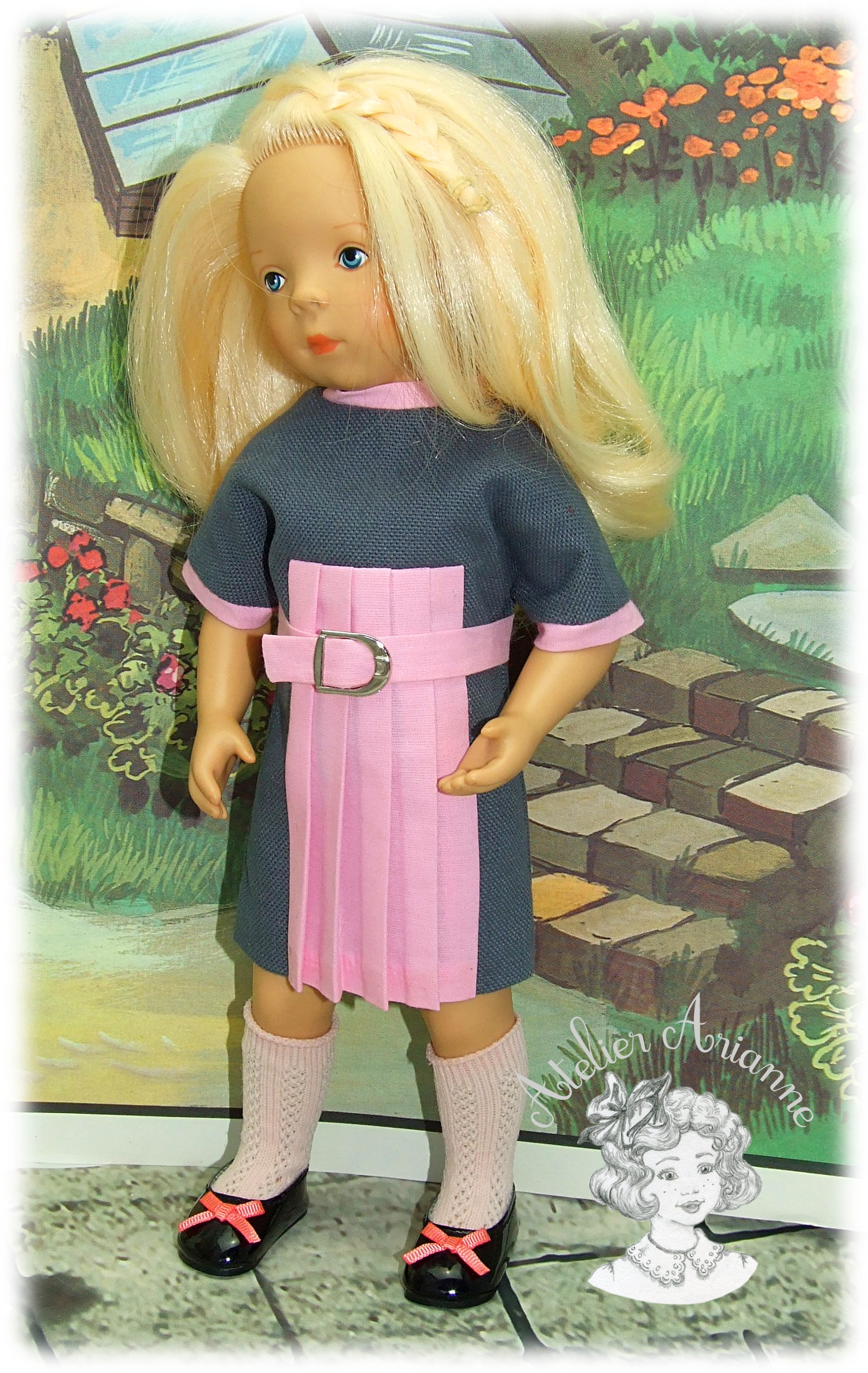 Amelia tenue pour poupée Minouche 33 cm