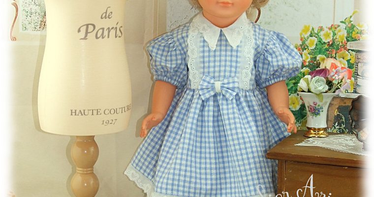 Tenue pour poupée Marie- Françoise Modes et Travaux Novembre 1960