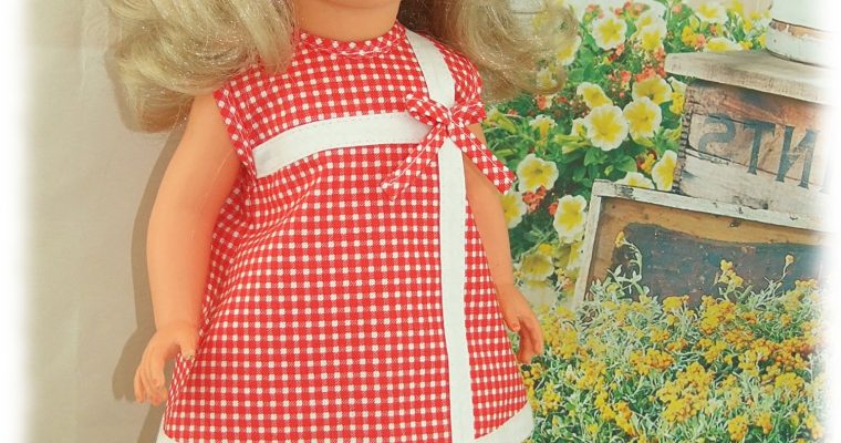 Tenue pour poupée Françoise Modes et Travaux Juin 1968