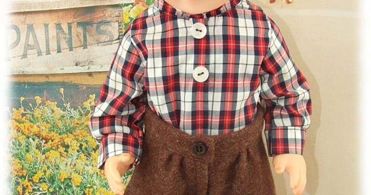 Tenue Octobre 1984 pour poupée Jean-Michel de Modes et Travaux