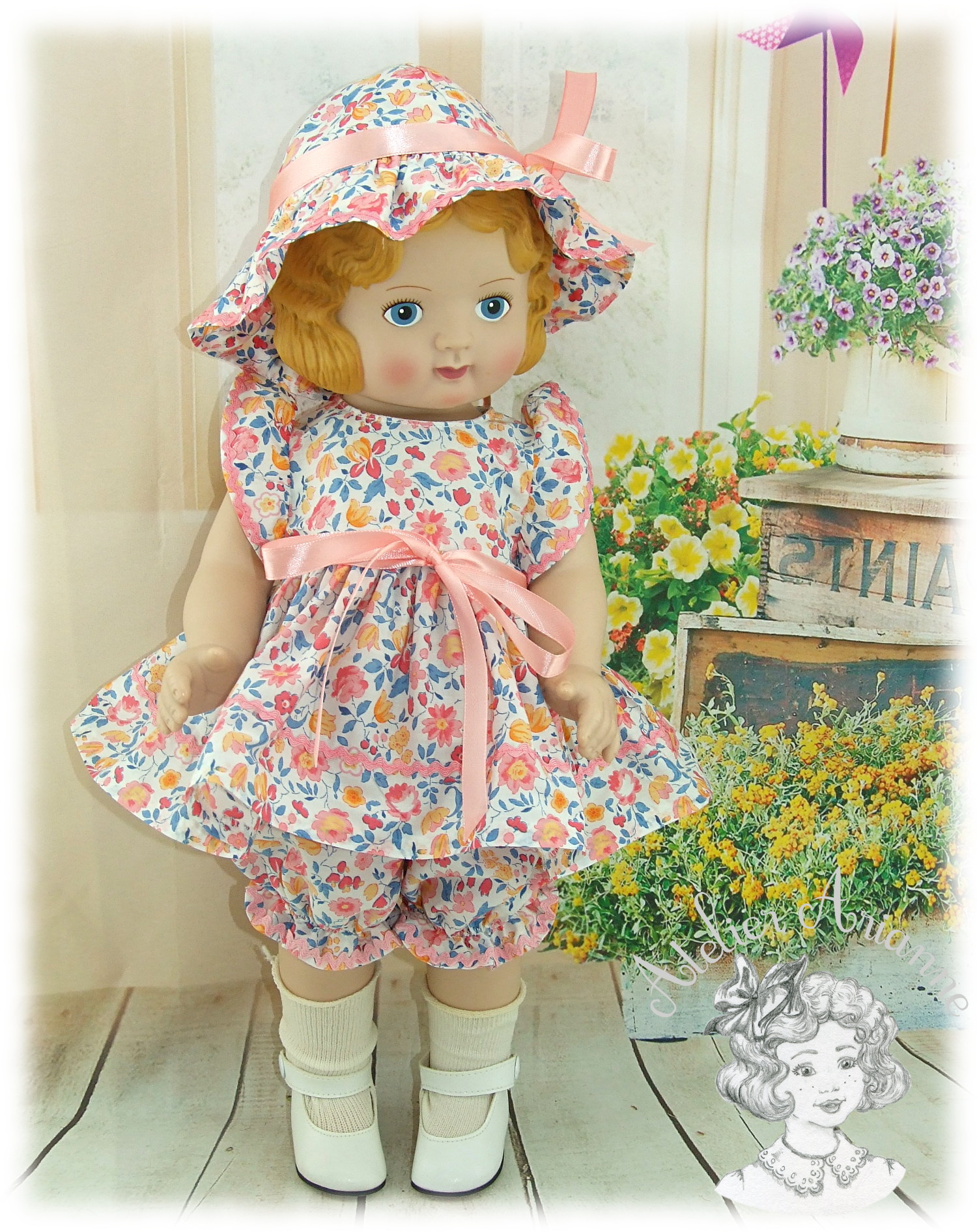 Penelopa Tenue pour poupées: Daisy Kingdom de 50 cm