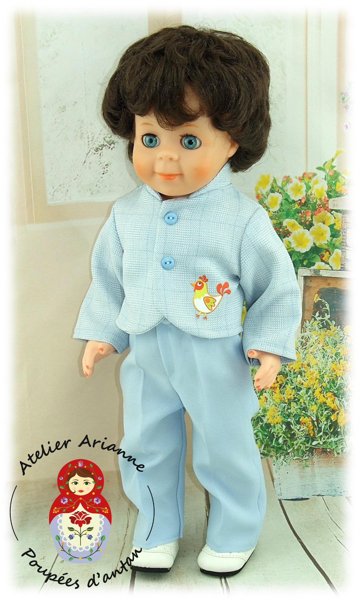 Tenue Mai 1981 pour poupée Jean-Michel de Modes et Travaux