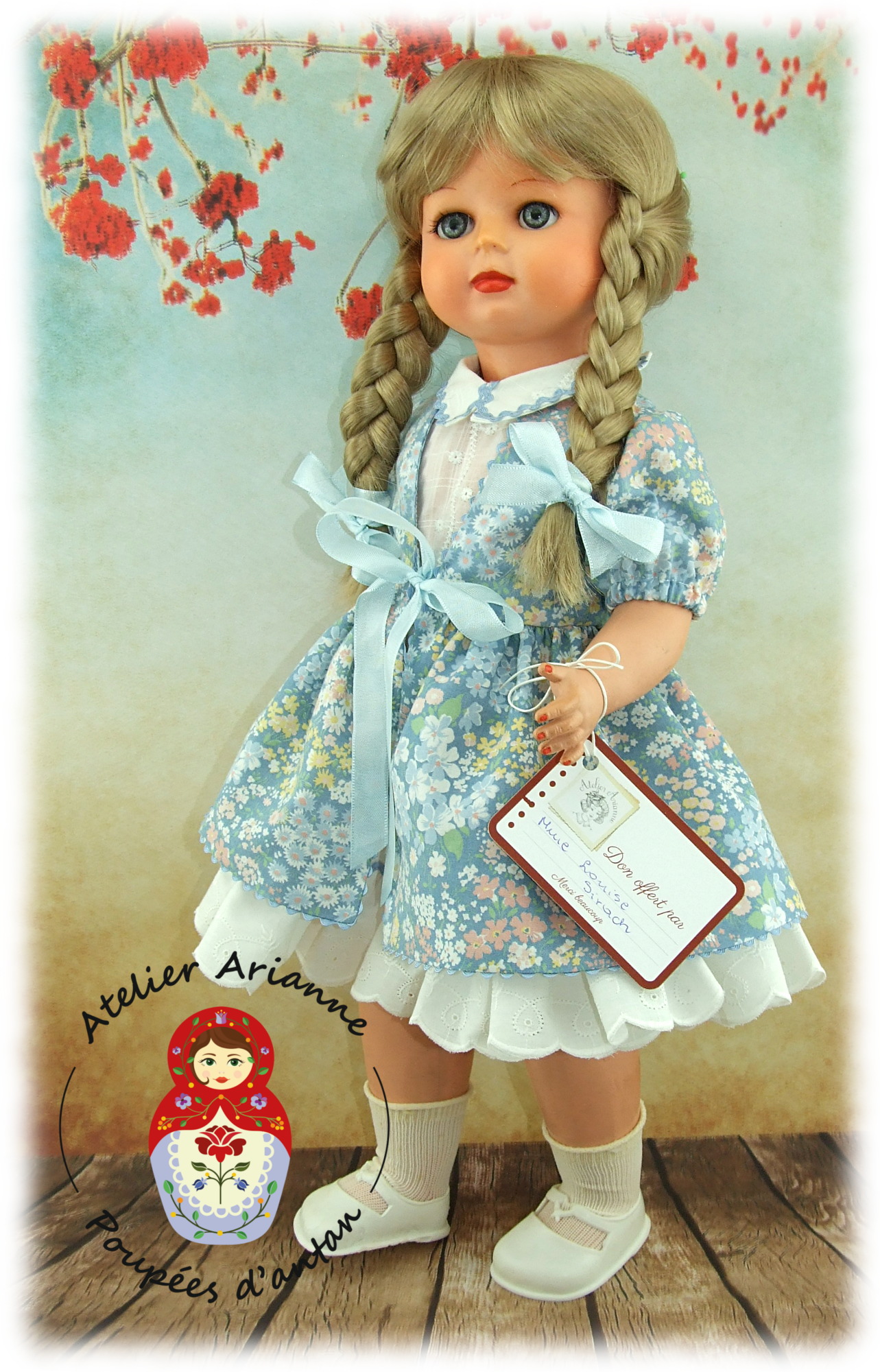 Ancienne Poupée Jumeau – Années 1950 – Plastique Dur / Polystyrène – Vintage