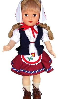 “Hans et Gretel” tenue d’origine pour poupée Francette – Petitcollin