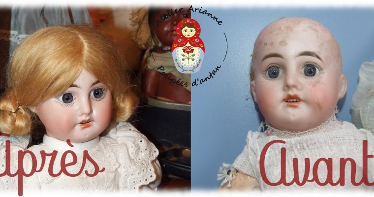 Clinique de poupées  – Restauration poupée Jumeau Nr. 1
