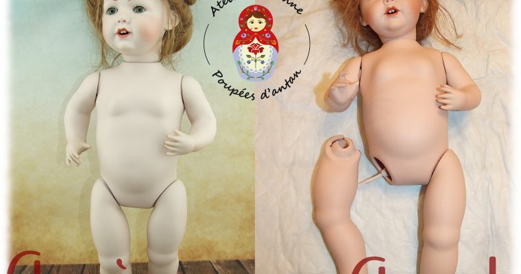 Clinique des poupées – restauration de poupée en porcelaine