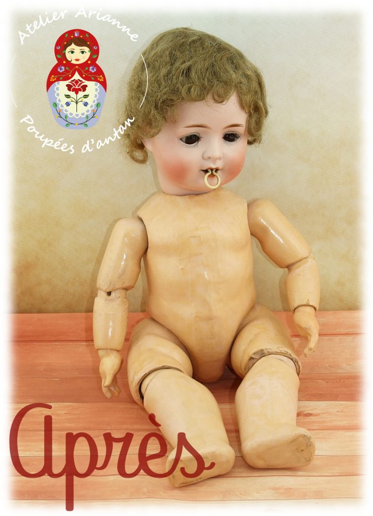 Clinique des poupées – baigneur FEJ - Arianne - les poupées d'antan