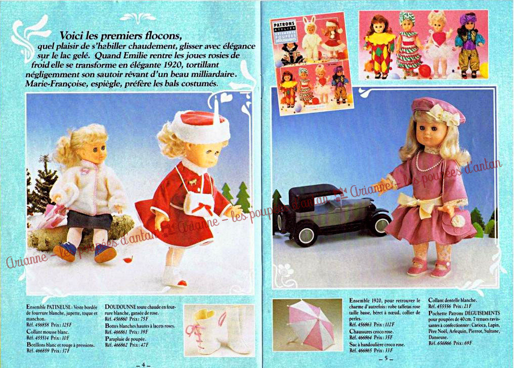 Petitcollin 5041111 Collants pour poupées Natterer et Modes & Travaux 