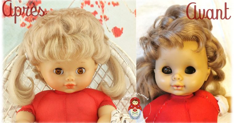 Clinique des poupées – restauration de la poupée Clodrey 7415 2018