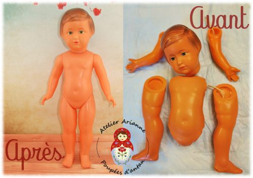 Clinique des poupées, restauration Françoise Modes et Travaux