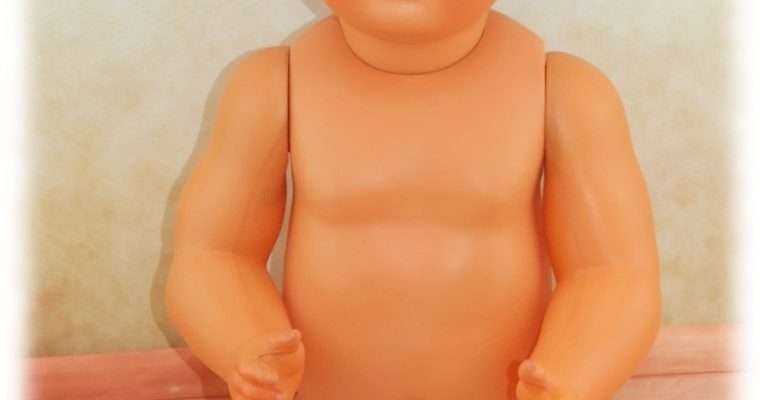 Clinique des poupées – restauration complète d’un baigneur François en celluloïd