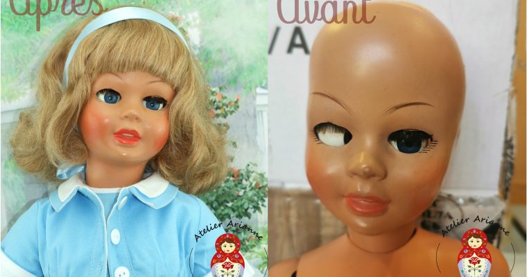 Clinique de poupées – la restauration de la poupée Liz Bonomi