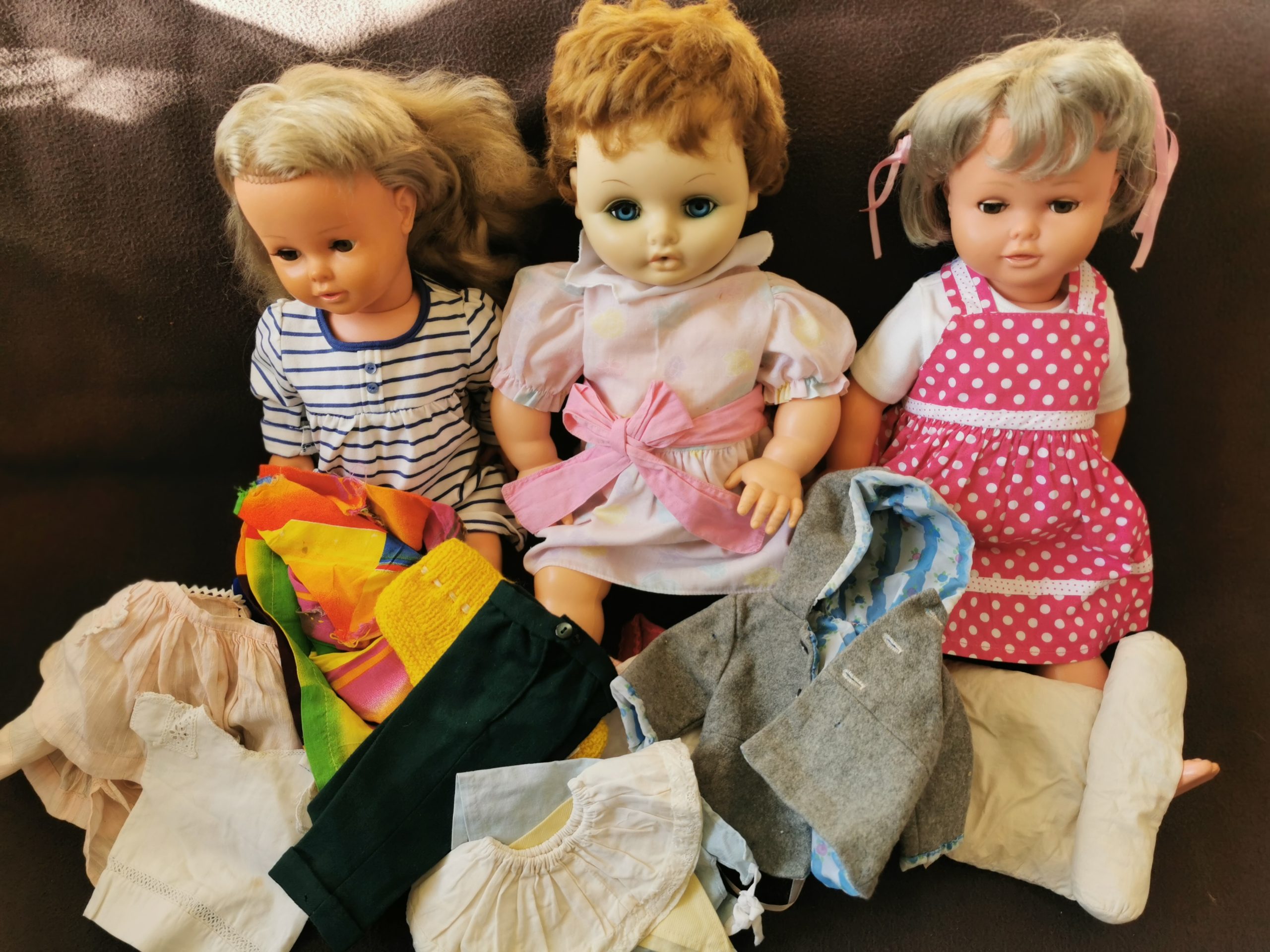 Un beau don à notre musée : Poupées Raynal, Bella et GéGé