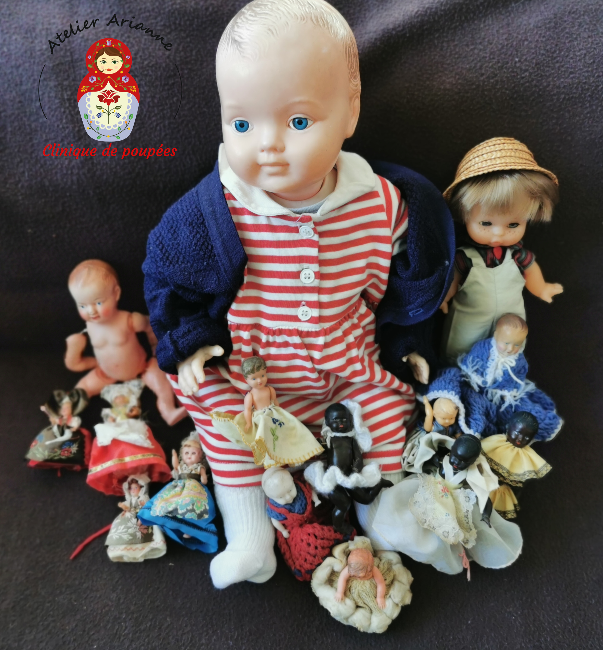 Une belle donation à notre musée des poupées