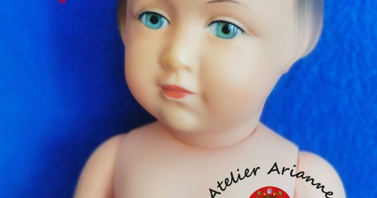 Atelier Arianne-Clinique de poupées: Restauration poupée Françoise SNF en celluloïd.