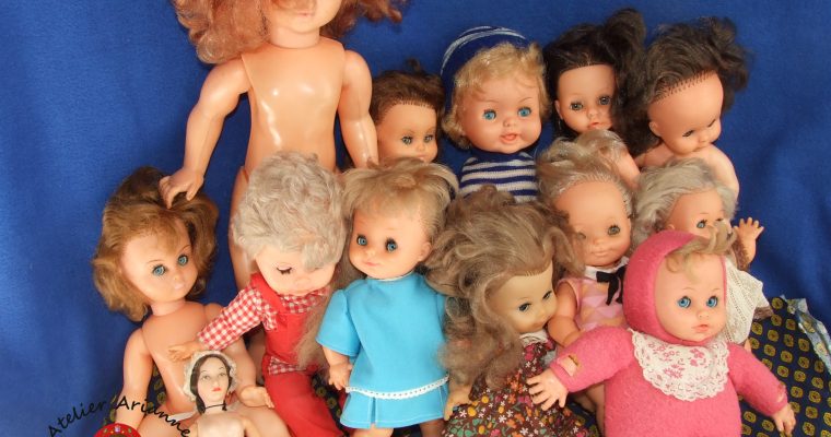 Arianne- Musée de poupées-don-Poupées Bella ,vêtements et chaussures.