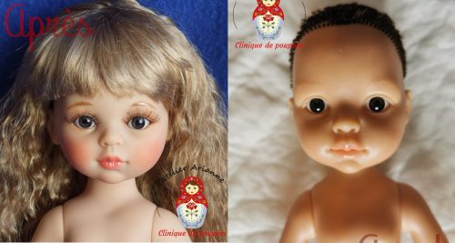 Atelier Arianne-Clinique de poupées- Restauration poupée Paola Reina.