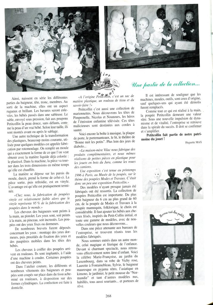 Petitcollin- Le berceau de la poupée française