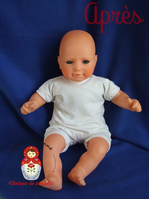 Atelier Arianne Clinique des poupées, poupon Gama
