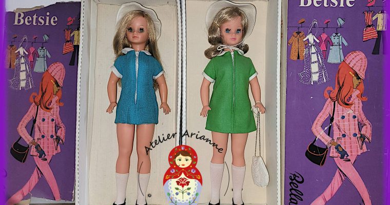 Série : TOUS ENSEMBLE DANS LA VIE DU MUSÉE « Présentation des poupées dans leurs vêtements d’origine » Poupée Betsie de Bella