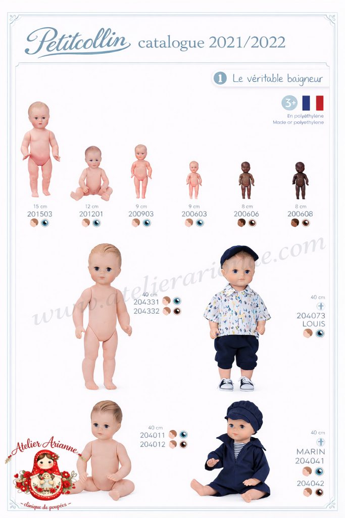 2 Poupées miniatures, marins, Non Petitcollin, anciennes