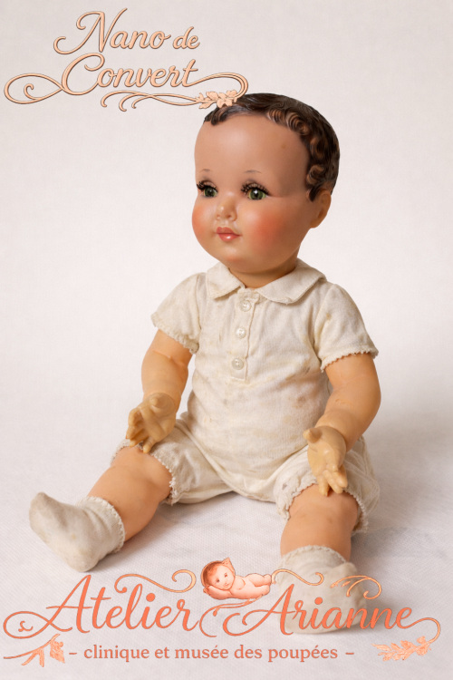 Nano de Convert – restauration d’un baigneur en celluloïd