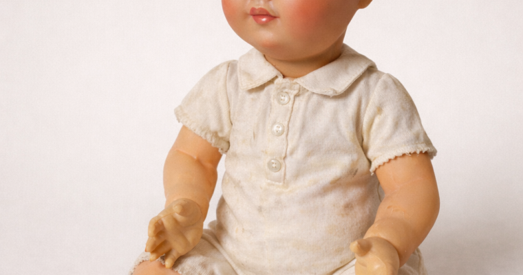 Nano de Convert – restauration d’un baigneur en celluloïd