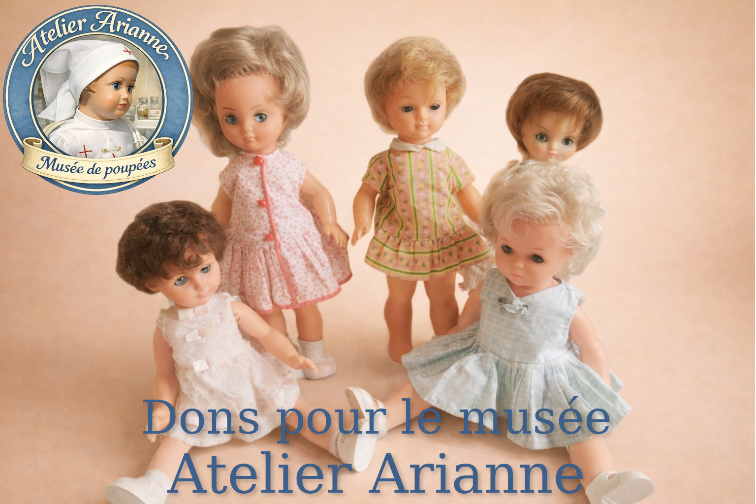 Don de poupées Bella et GéGé (années 1960–1970) – collection et histoire personnelle