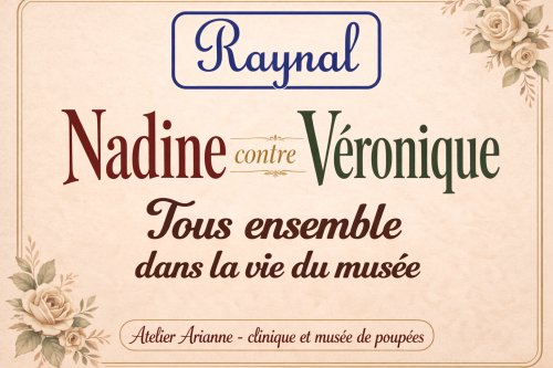 Poupées Raynal Nadine et Véronique : appel à photos et archives du musée Atelier Arianne