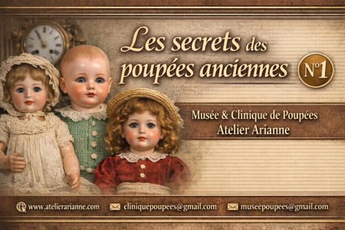 Les secrets des poupées anciennes