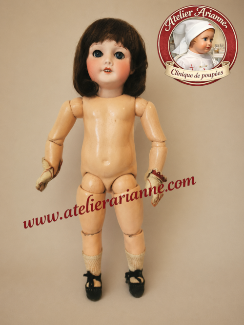 ✨ Restauration d’une poupée Jumeau Tête Jumeau 301 : une intervention tout en délicatesse ✨