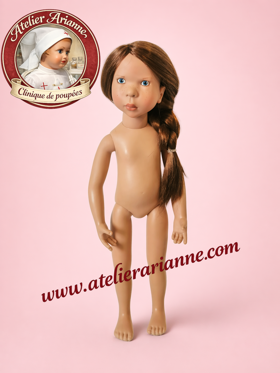 ✨ Restauration d’une poupée Zwergnase : une intervention plus technique qu’elle n’en avait l’air ✨