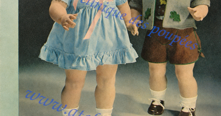 🌿Catalogue Schildkröt-Puppen des années 1950 : un document précieux pour l’histoire des poupées anciennes 🌿