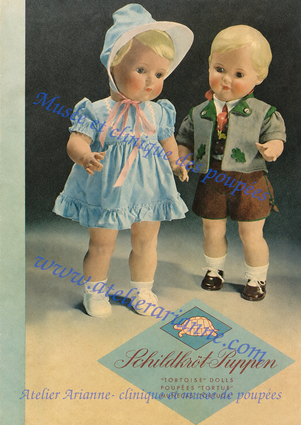 🌿Catalogue Schildkröt-Puppen des années 1950 : un document précieux pour l’histoire des poupées anciennes 🌿