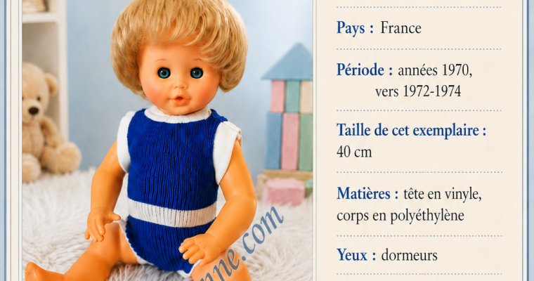🧸 Arnaud – Petitcollin, années 1970