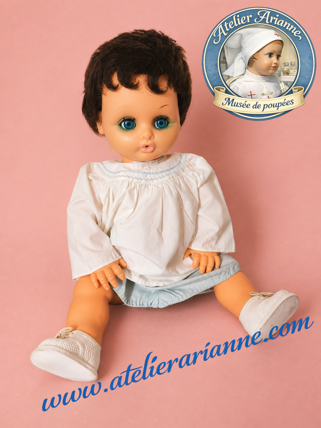 ❤️ Un don au musée Atelier Arianne : une poupée Bella et toute une histoire de vie