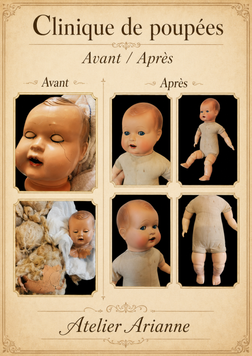 ✨ Restauration d’un bébé Raynal en rhodoïd
