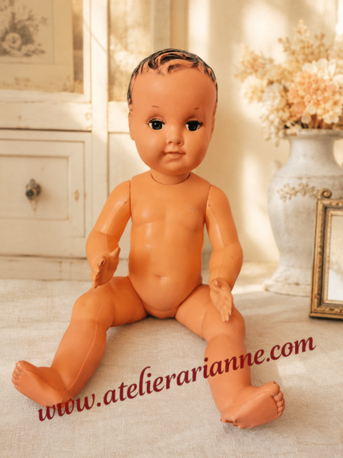 ✨ Clinique de poupées Atelier Arianne ✨Restauration d’un petit baigneur ancien 🧸