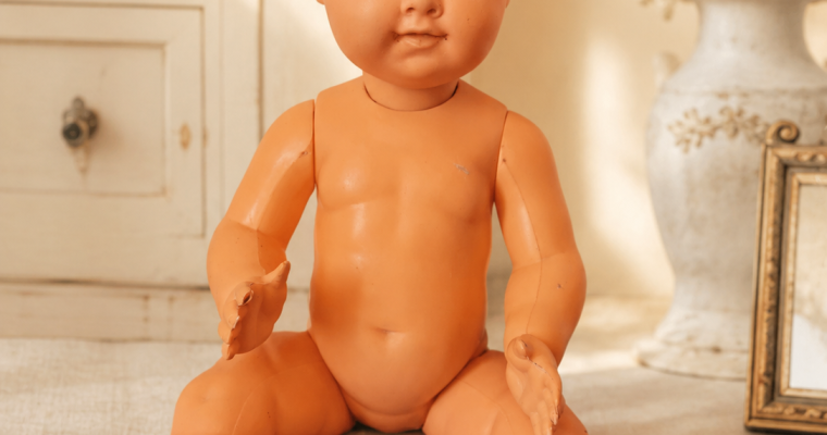 ✨ Clinique de poupées Atelier Arianne ✨Restauration d’un petit baigneur ancien 🧸
