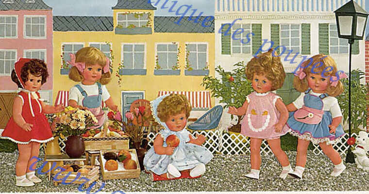 Catalogue de poupées Schildkröt 1962 – Partie 1 : Binchen et Uschi