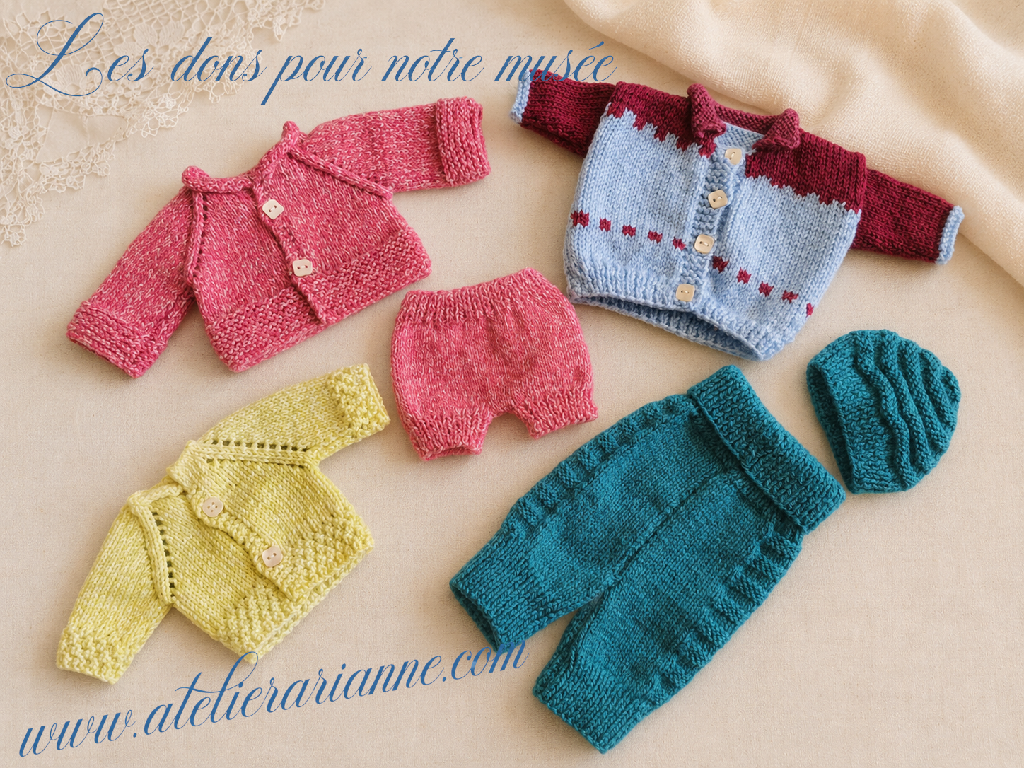 Des couleurs et de délicats détails pour habiller les petites pensionnaires du musée.