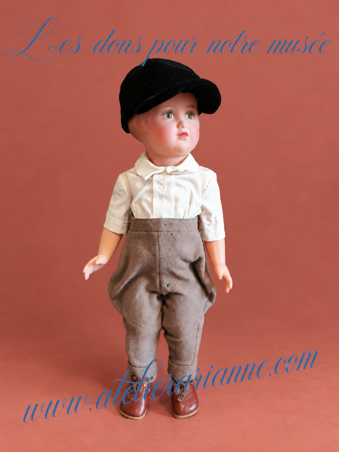 La tenue portée par Françoise sur les photographies du don.