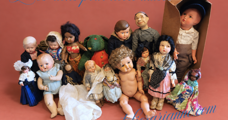 Le don de poupées et objets de famille de Dominique au musée Atelier Arianne