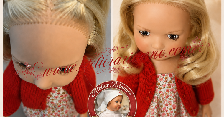 🧸 Restauration d’une poupée Zwergnase